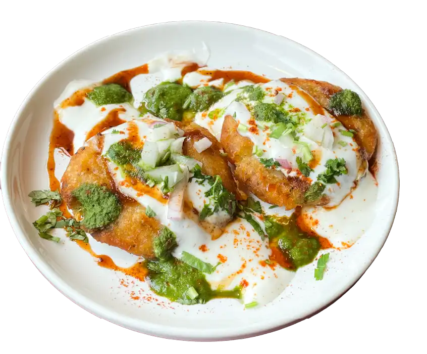 Aloo Tikki Chaat