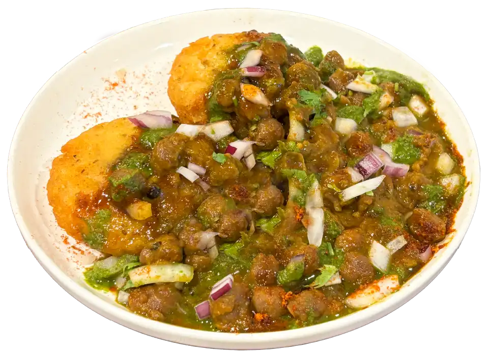 Aloo Tikki with Chole