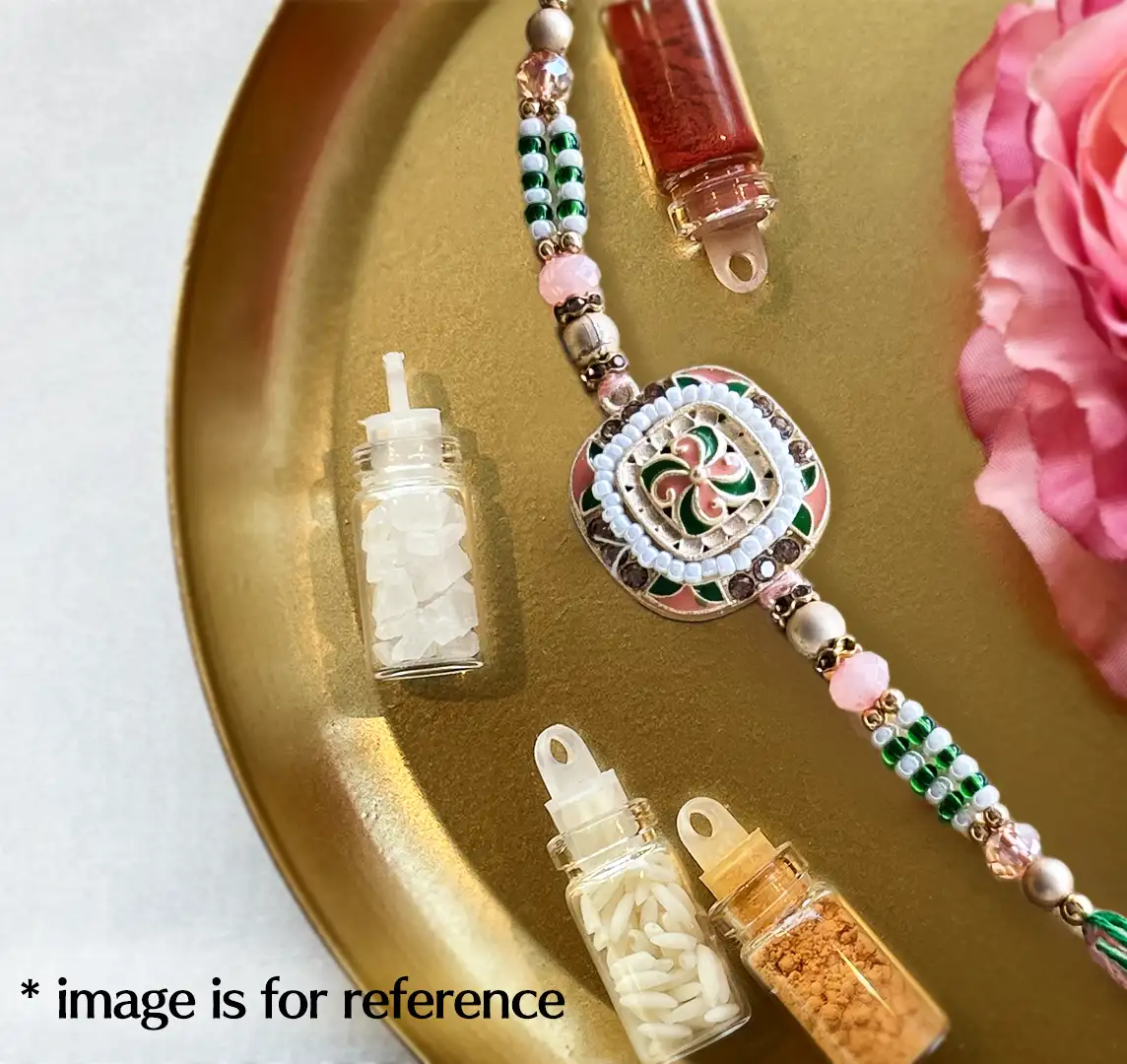 A Rakhi And Roli Chawal